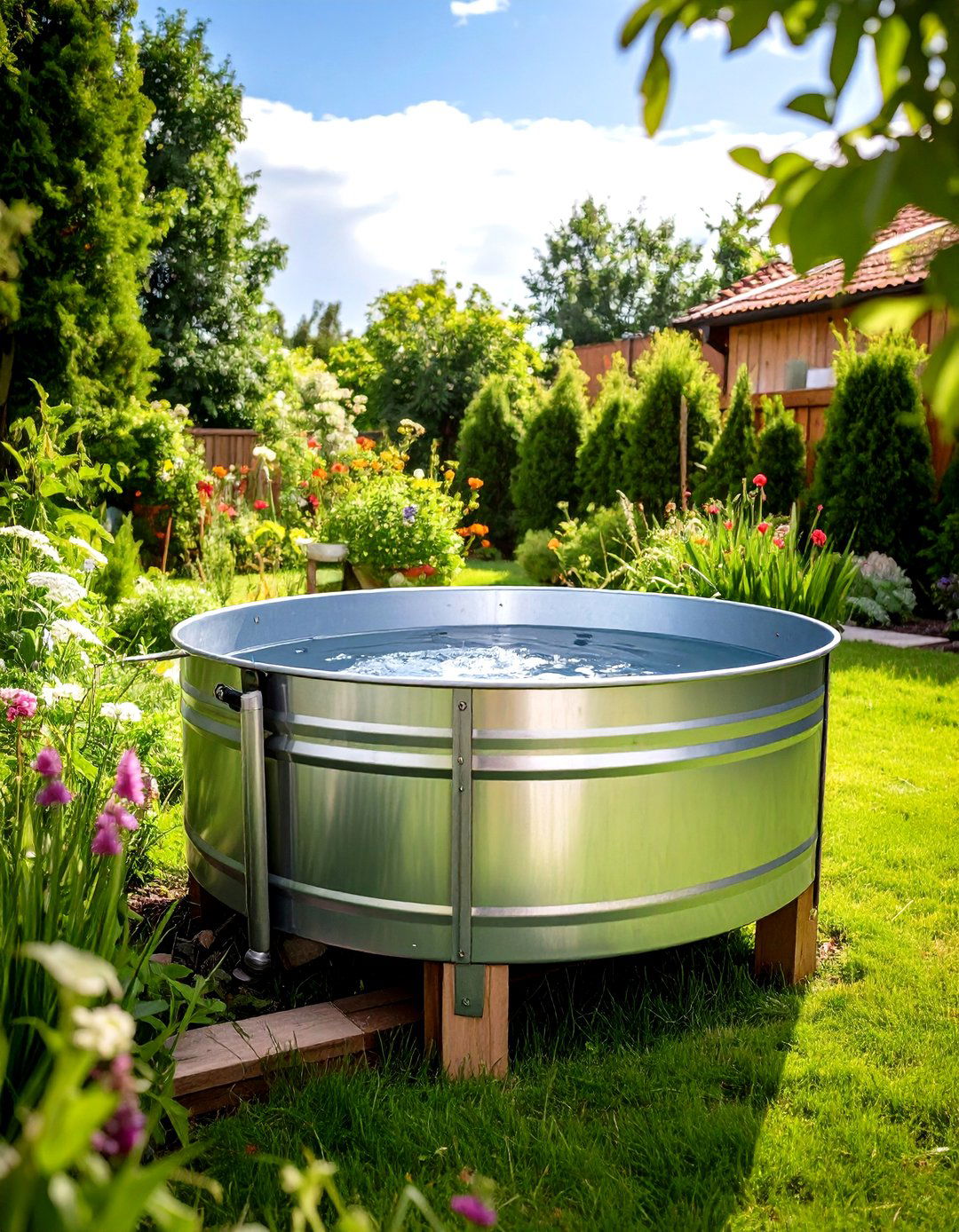 Above Ground Stock Tank Duck Pond You Can Move - 20 Duck Pond Ideas