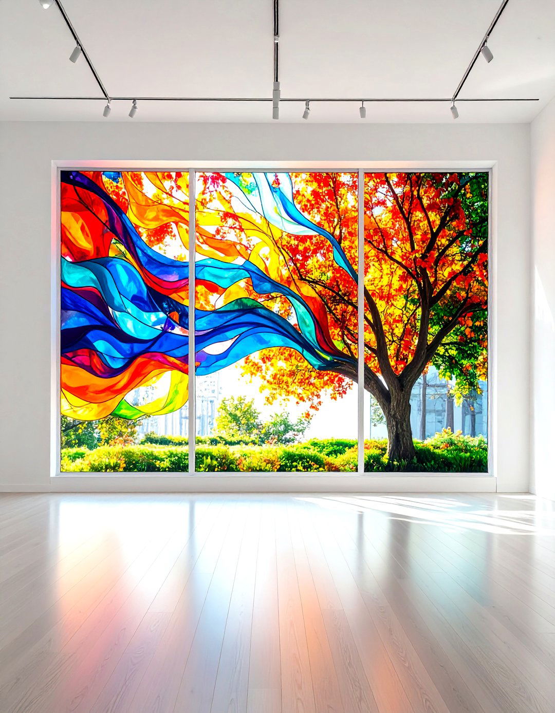 Abstract Artistic Window Film Designs - 20 Window Film Designs