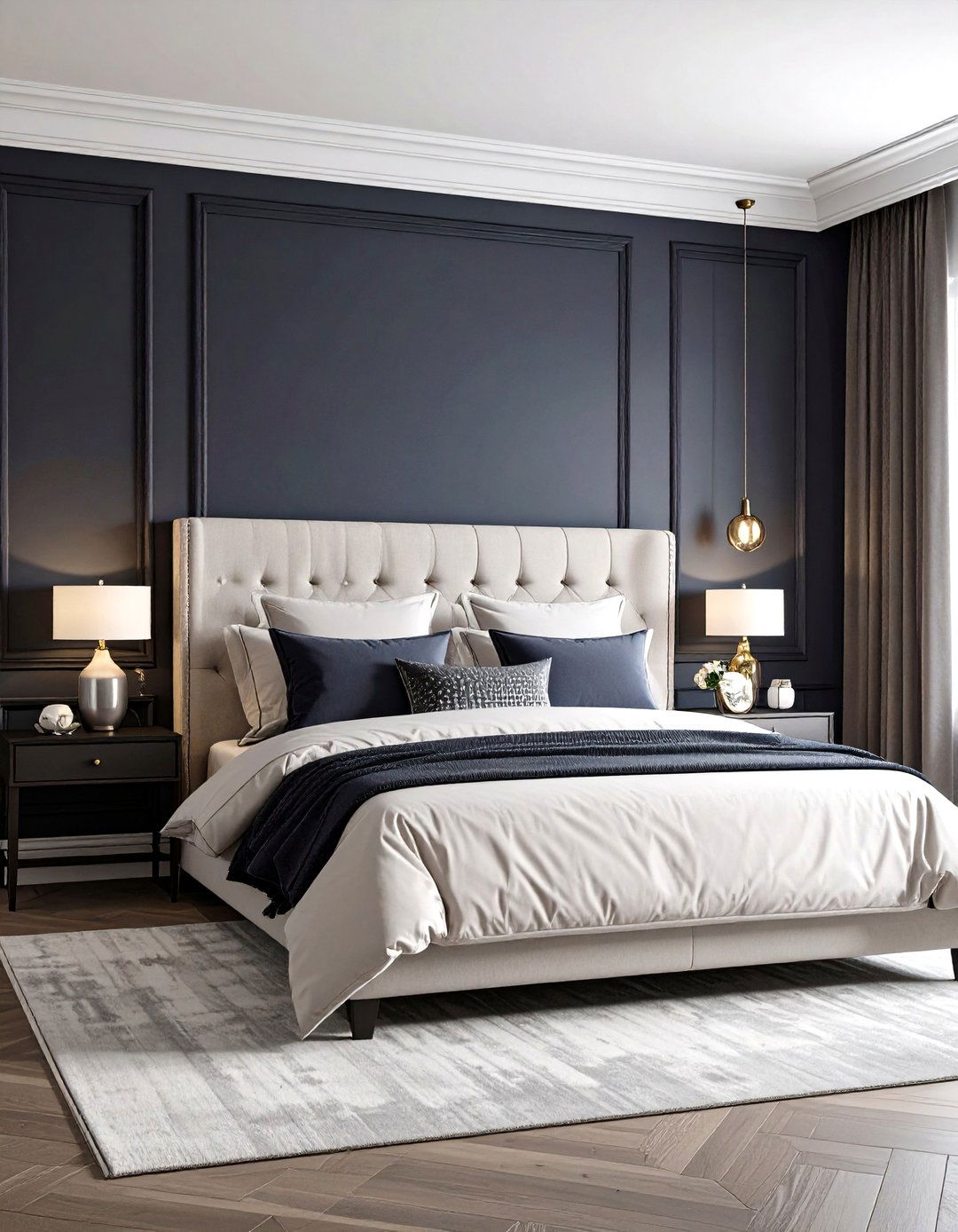Accent Paint for Bedroom Wall Decor - 20 Bedroom Wall Decor Ideas