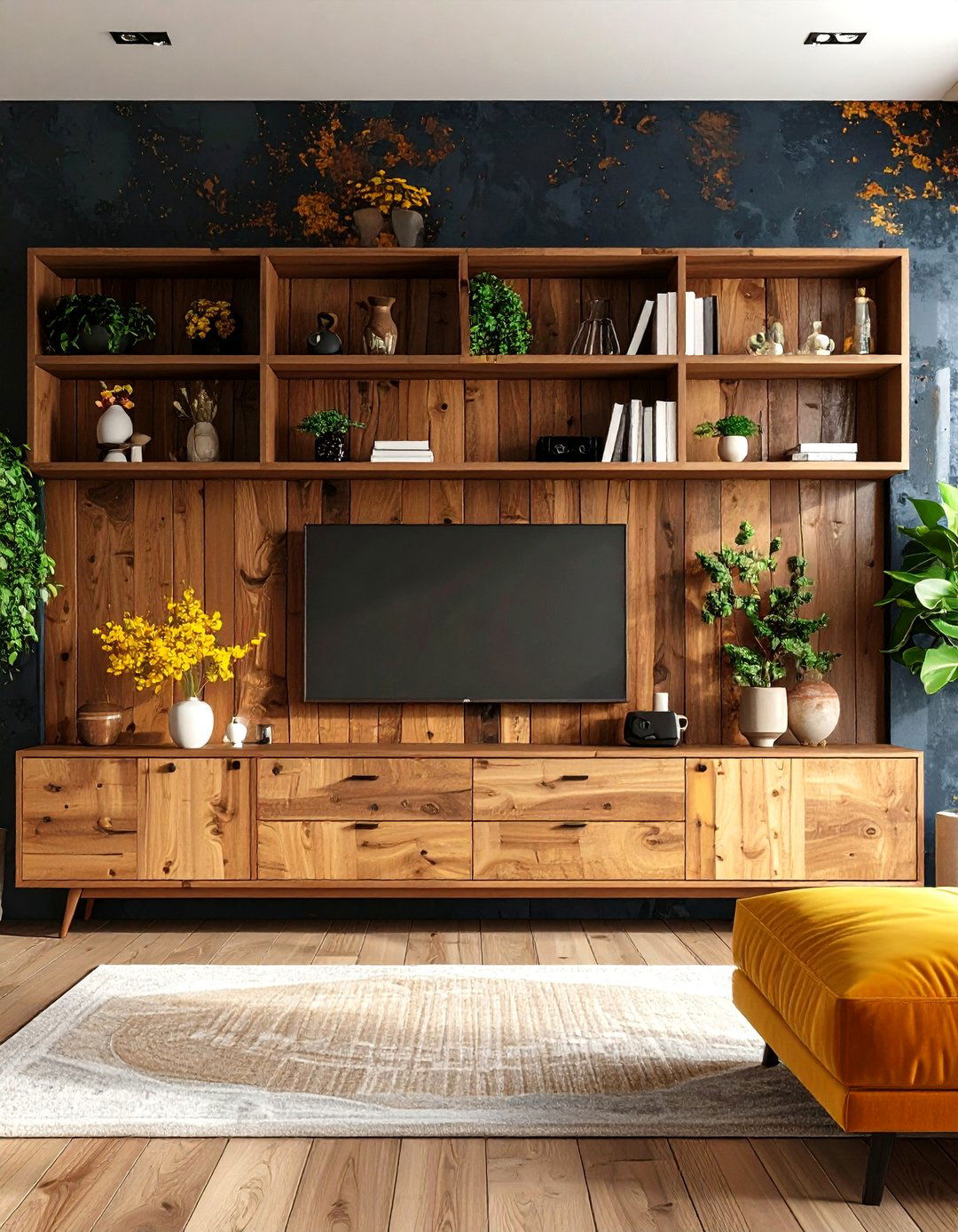 Accent Wall - 20 Small Apartment Ideas for Guys
