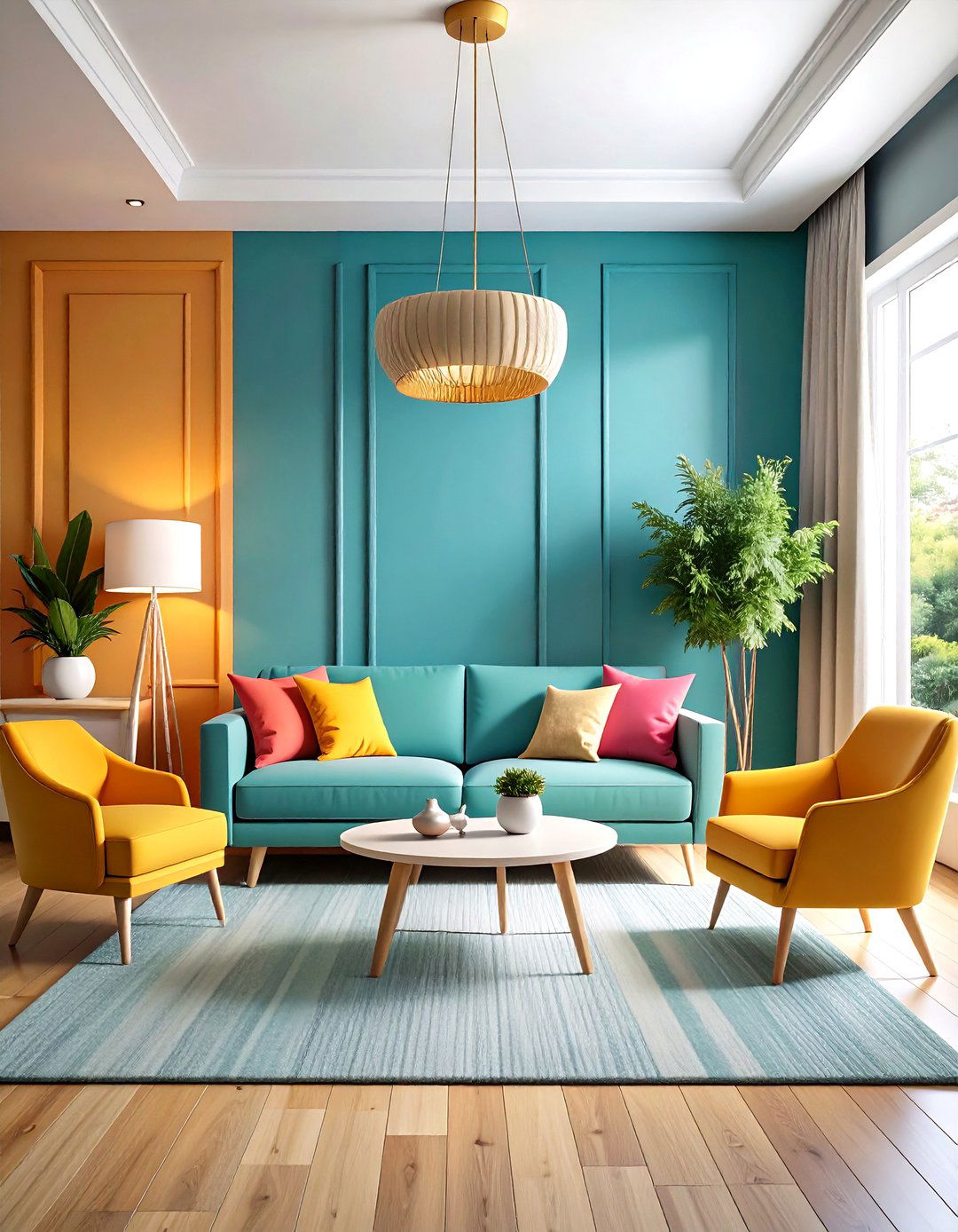 Accent Wall - 20 Small Bedroom Ideas