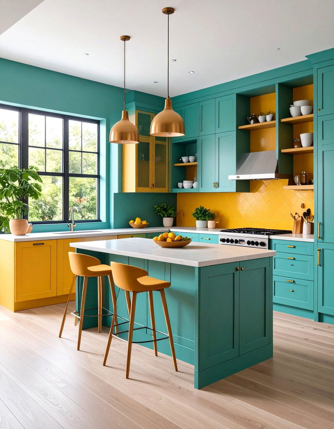 Accessibility with Pull Down Shelves - 20 Floor to Ceiling Kitchen Cabinets
