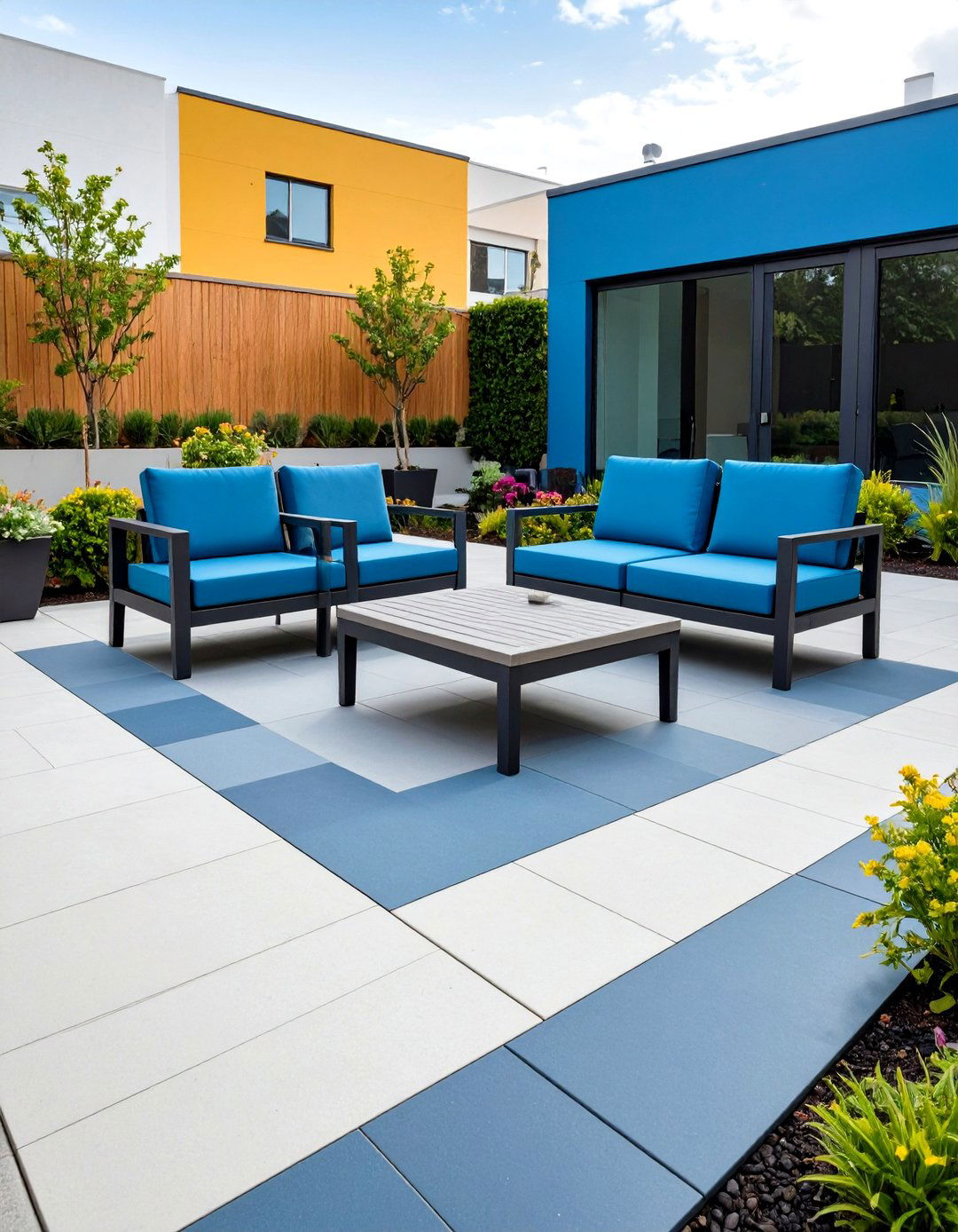 Accessible Front Yard Patio Design - 20 Front Yard Patio Ideas