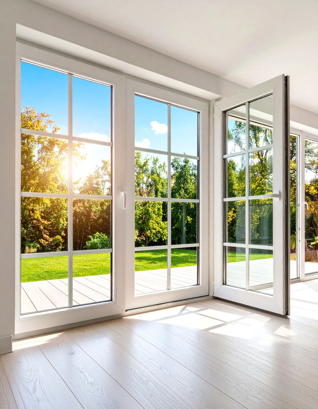 Accordion Style Folding Patio Door - 20 Patio Door Ideas