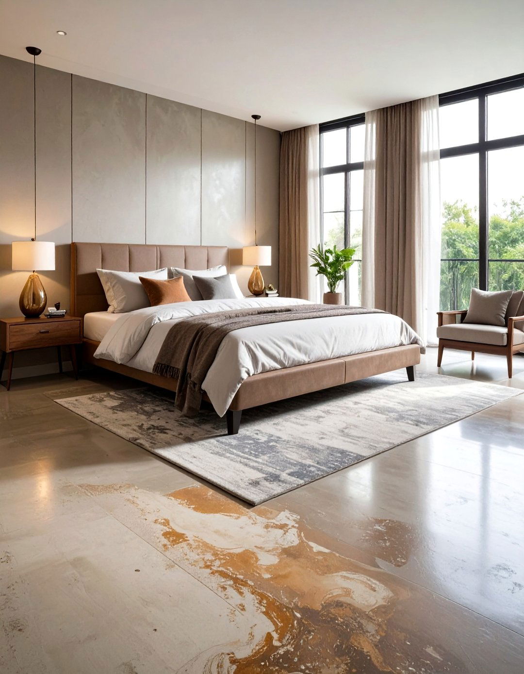 Acid Based Stains - 20 Stained Concrete Floors