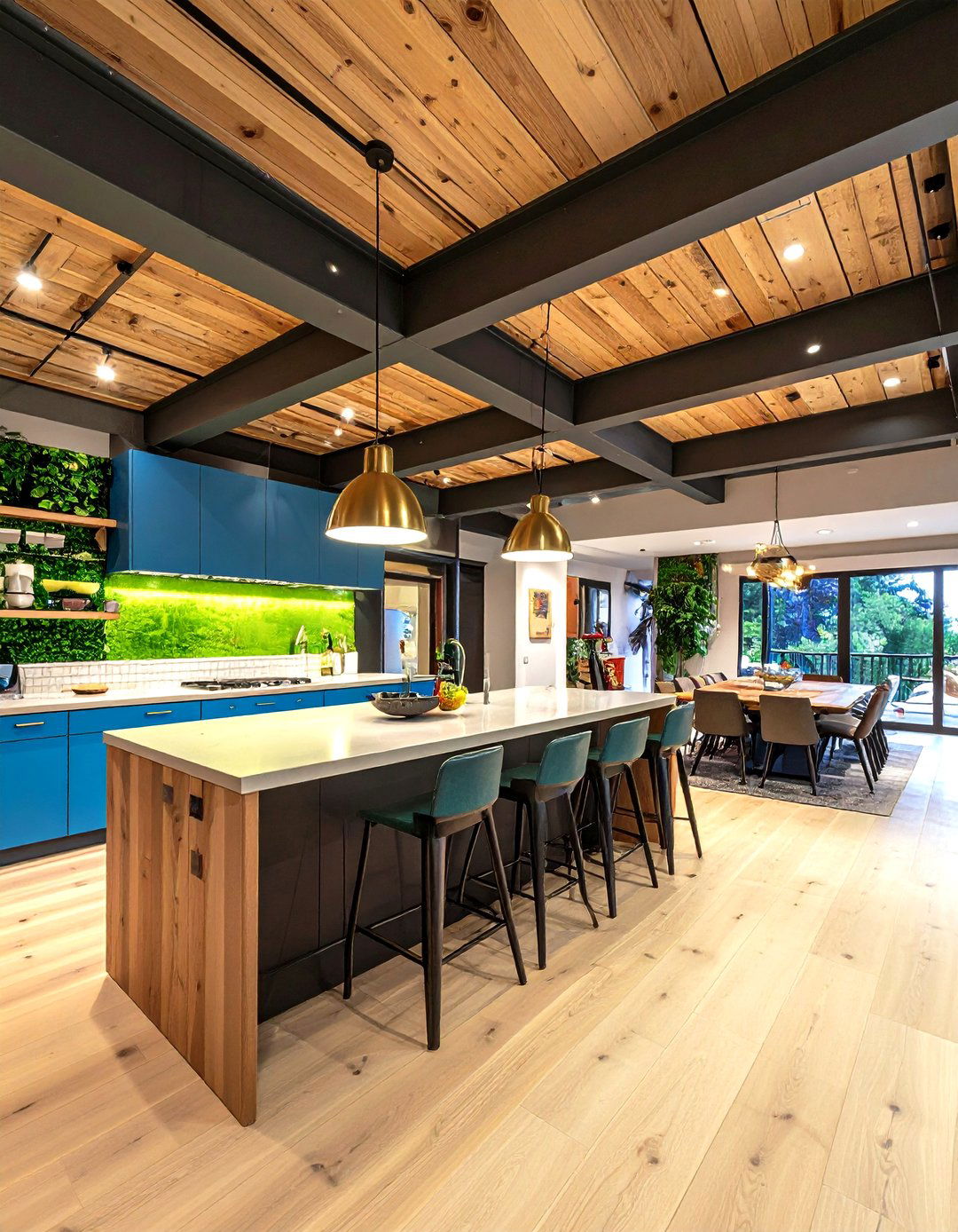 Acoustic Panel Combination Basement Ceiling - 20 Exposed Basement Ceiling Ideas