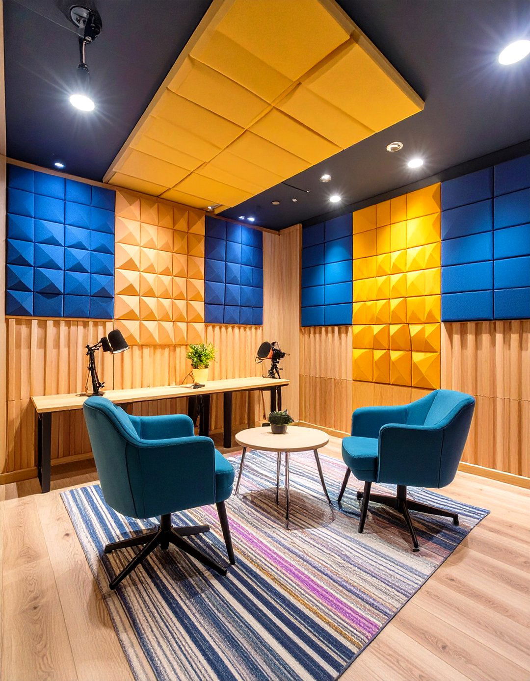 Acoustic Panel Placement for Clear Sound - 20 Podcast Room Ideas