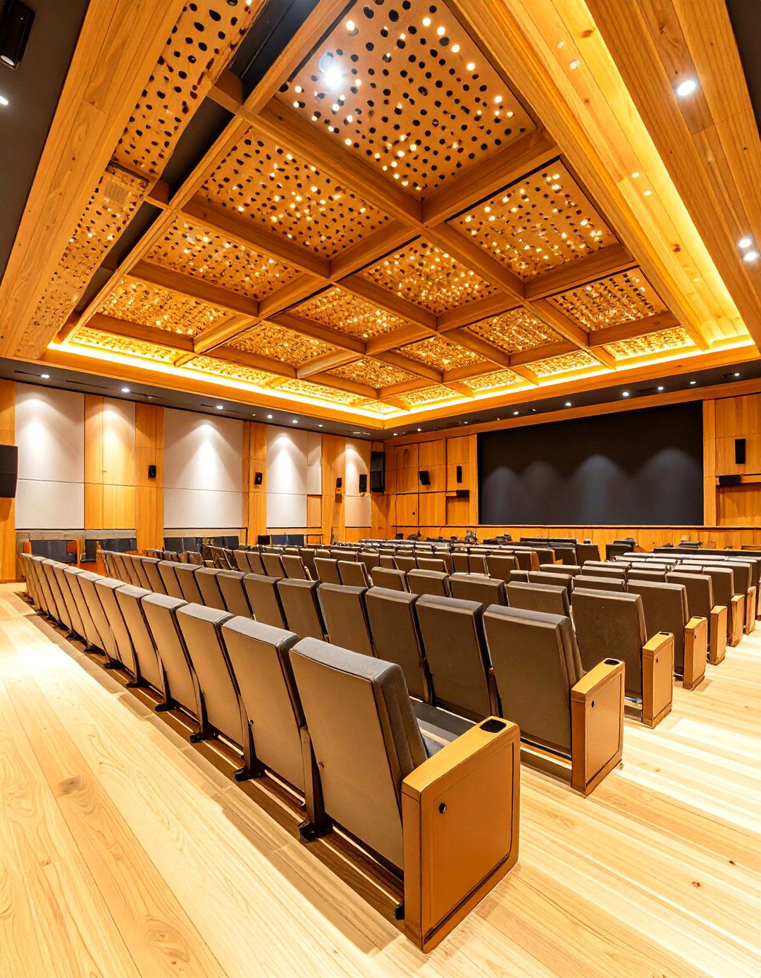 Acoustic Wood Panel Ceiling Performance - 20 Wood Ceiling Ideas