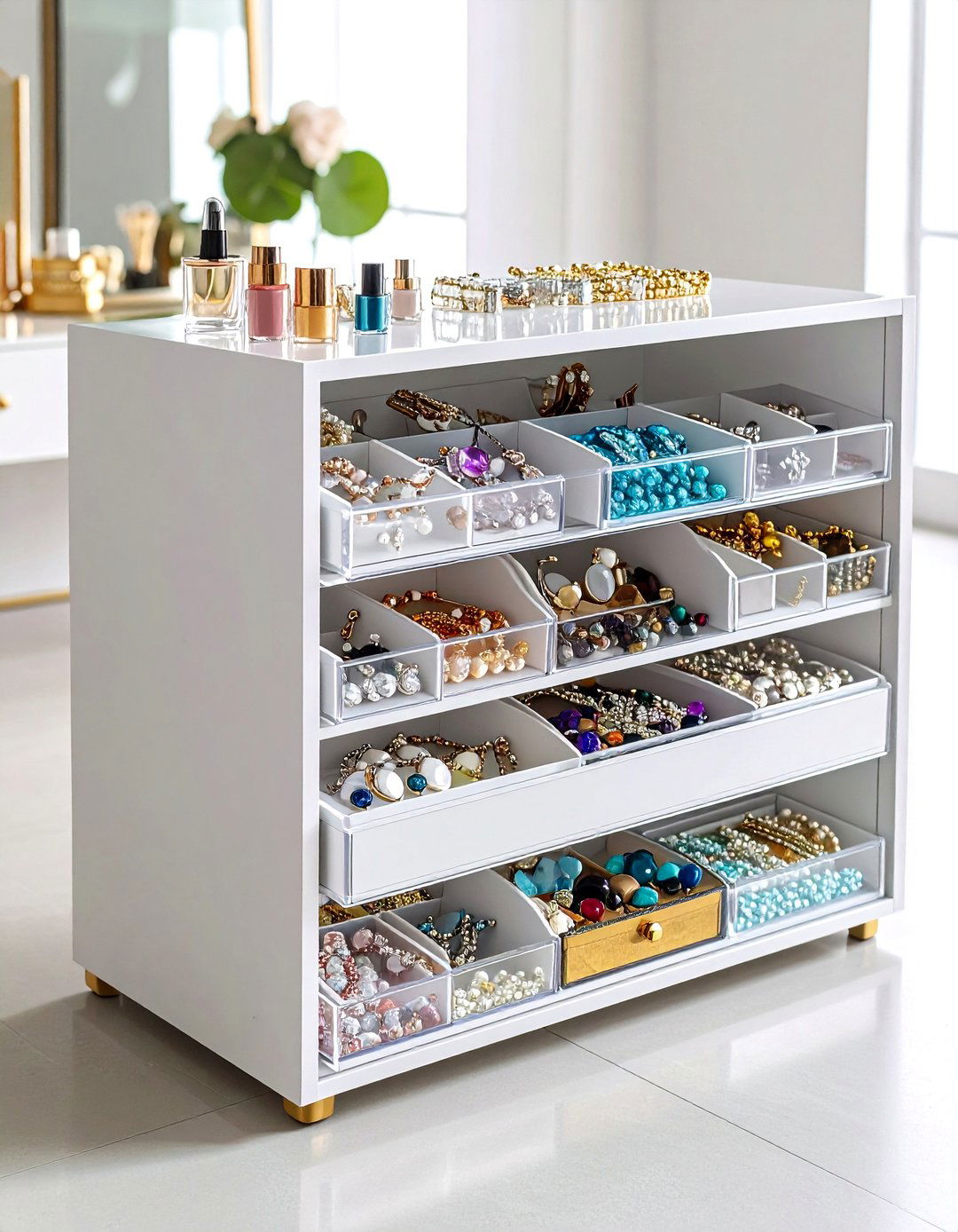 Acrylic Jewelry Storage Organizers - 20 Jewelry Storage Ideas