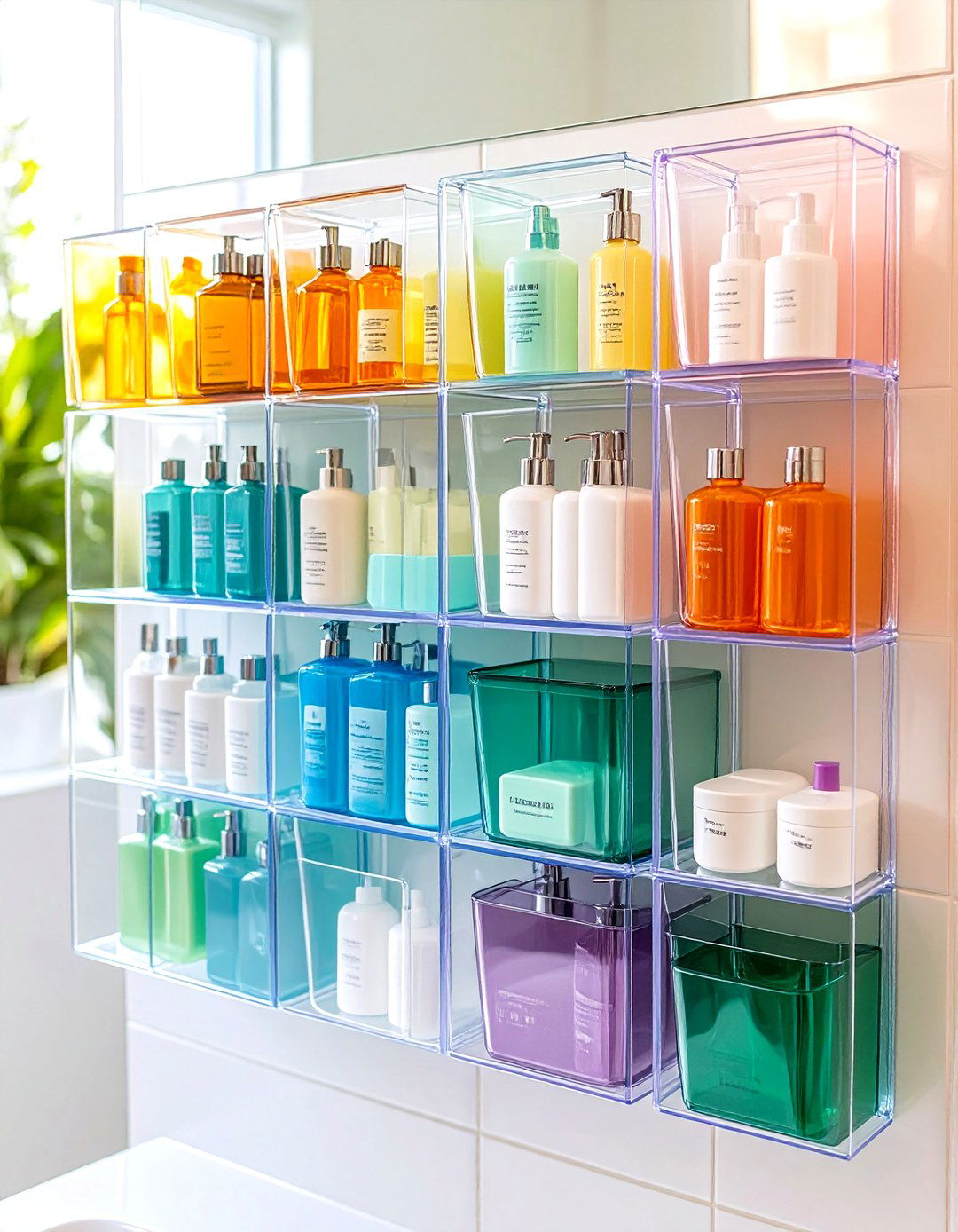 Acrylic Wall Bins - 20 Wall Storage Ideas