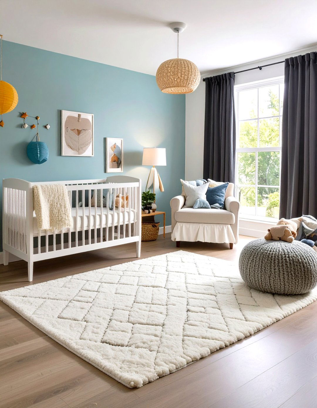 Add Soft Layered Textiles - 20 Twin Nursery Ideas