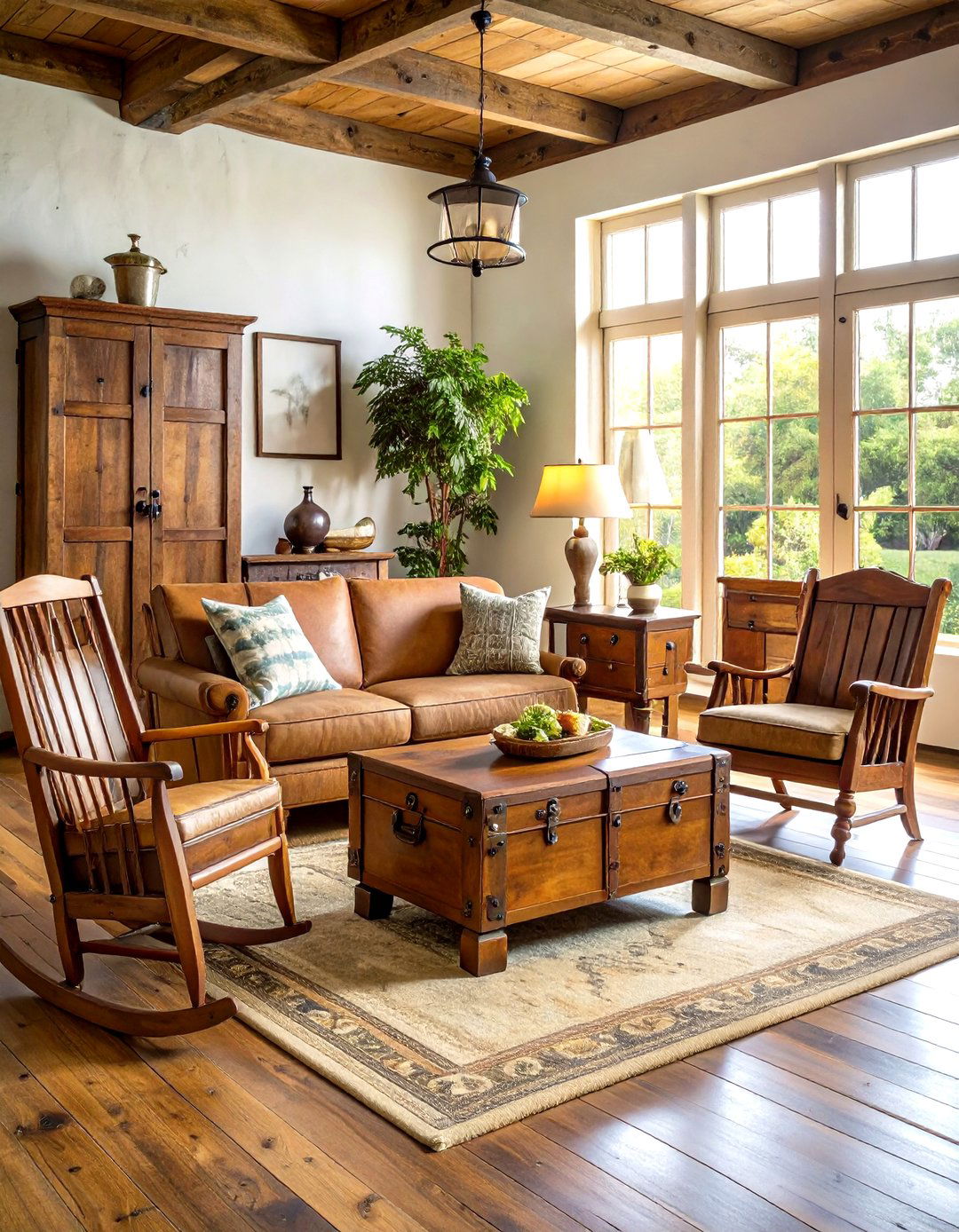 Add Vintage and Antique Pieces to Your Country Living Room Design - 20 Country Living Room Ideas