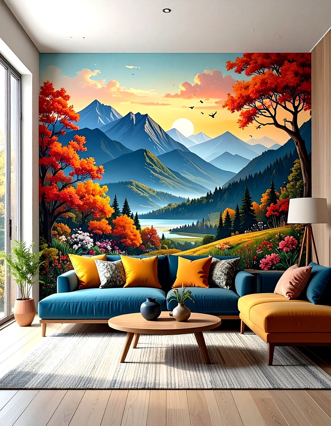 Add a Landscape - 20 Wall Painting Ideas of Any Room