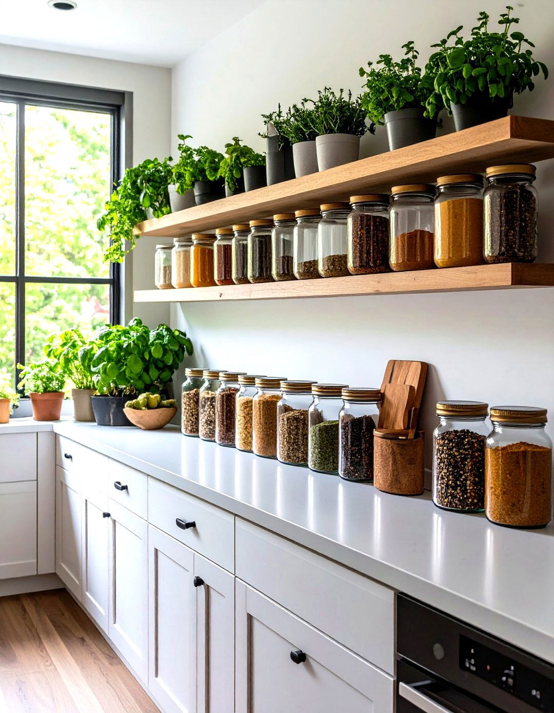 Add a Spice Ledge - 20 Small Kitchen Ideas on a Budget