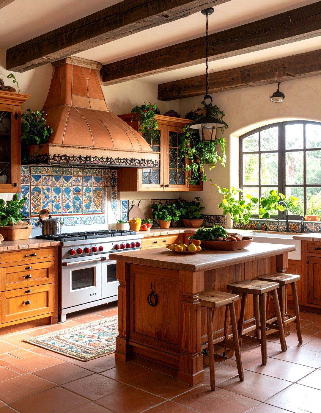 Adding Spanish Mission Touches - 20 Southwestern Kitchen Ideas