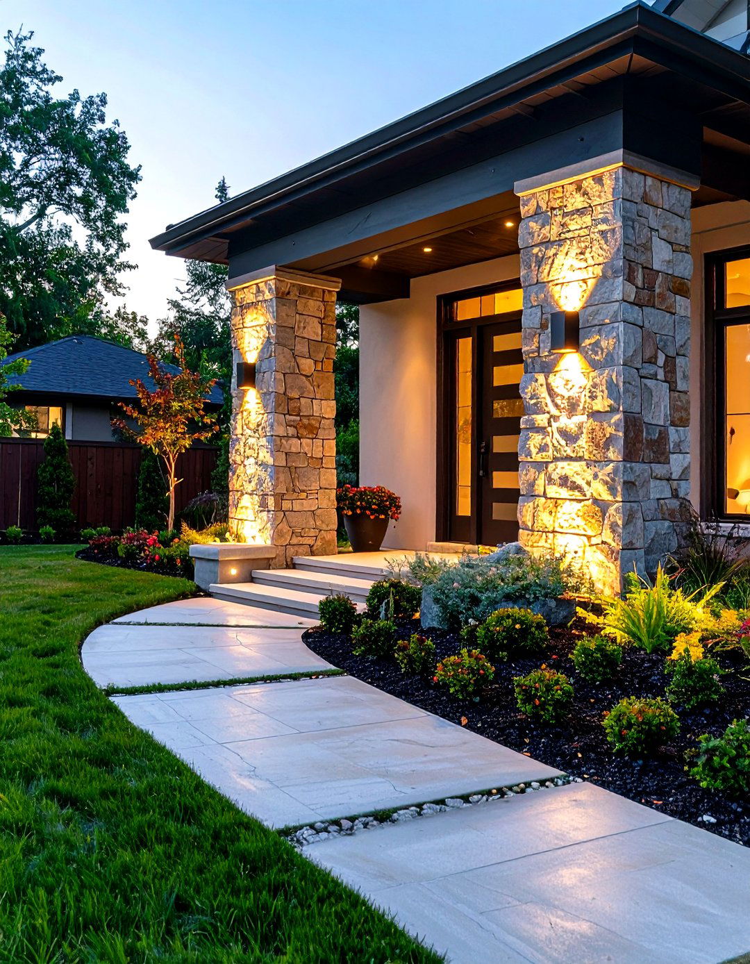 Address Sign Driveway Entrance Display - 20 driveway entrance ideas
