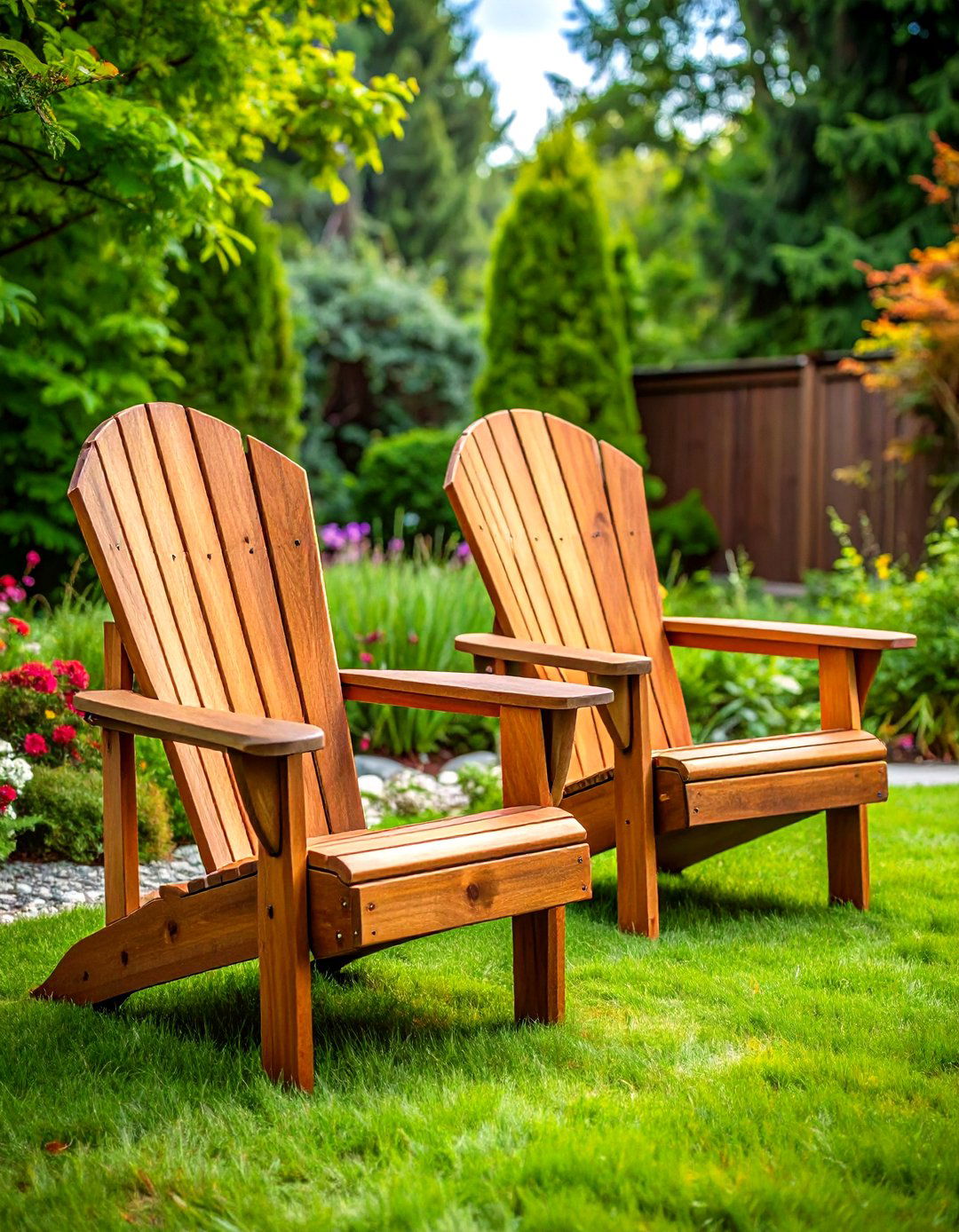 Adirondack Chairs Ergonomic Garden Seating - 20 Garden Seating Ideas