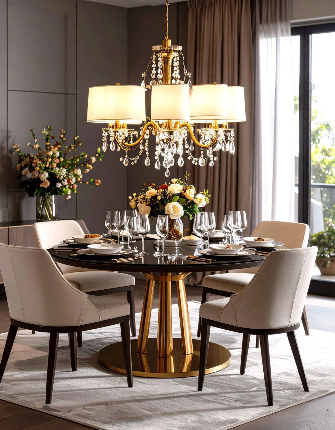 Adjustable Height Fixtures Adapt to Any Gathering - 20 Dining Room Lighting Ideas