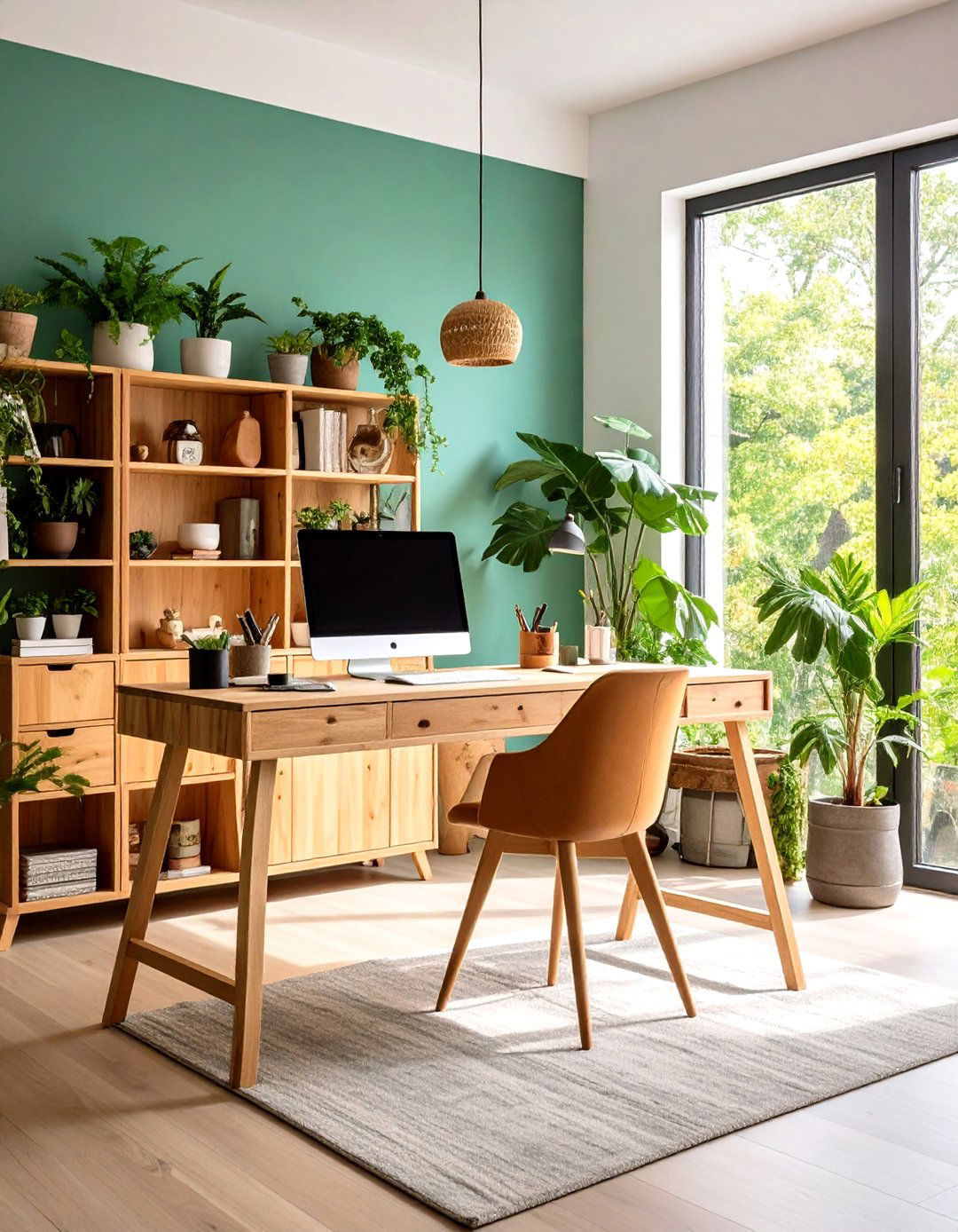 Adopt Eco Friendly Flooring Options - 20 Green Home Office Ideas
