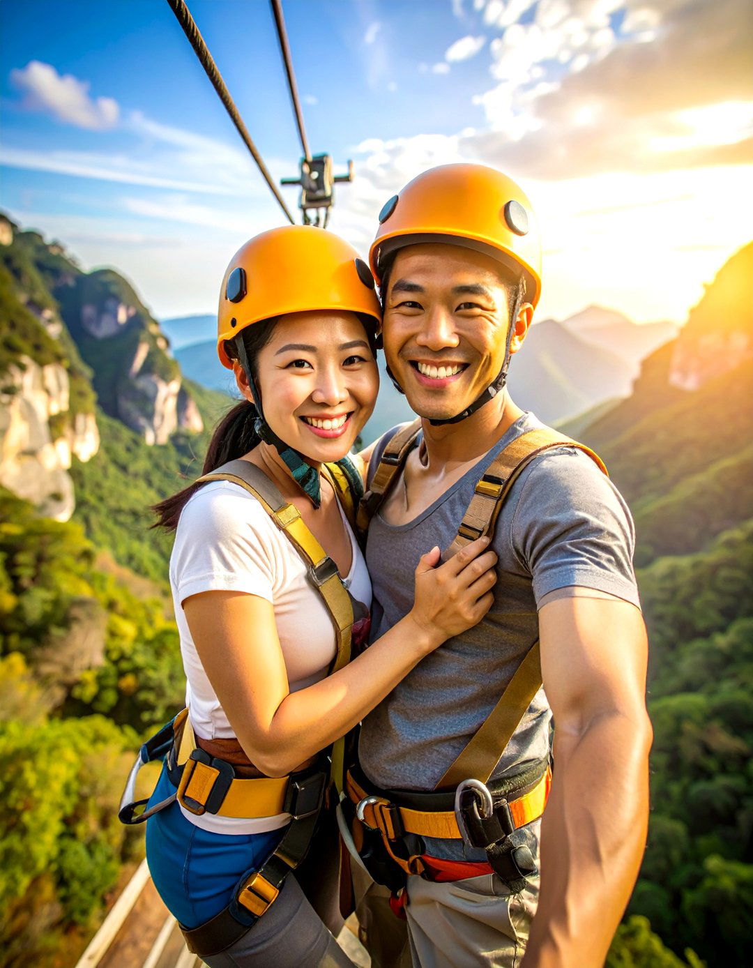 Adventure Sports Wedding Proposal Thrill