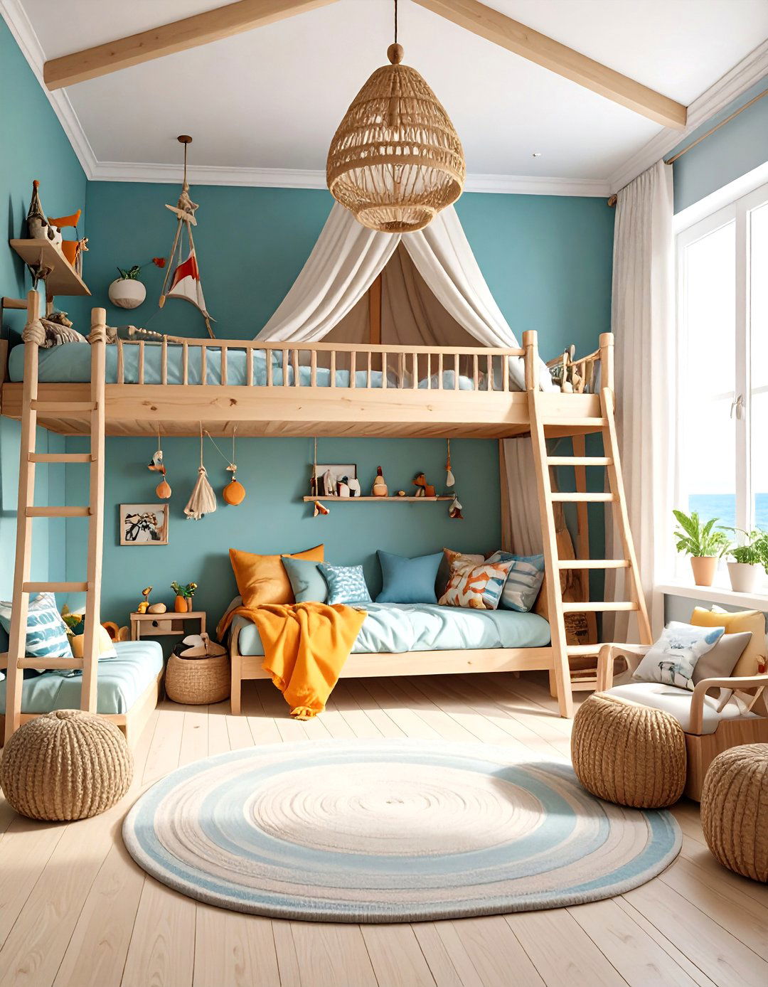 Adventure Themes - 20 Shared Kids' Room Design Ideas