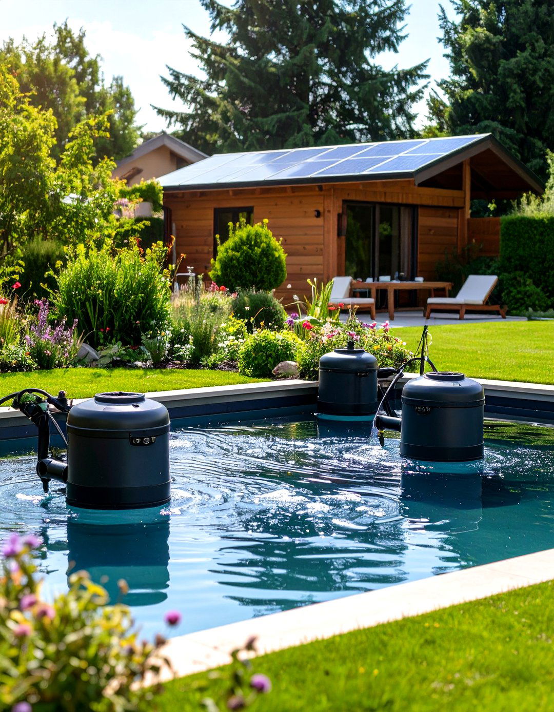 Aerated Duck Pond to Beat Algae Naturally - 20 Duck Pond Ideas
