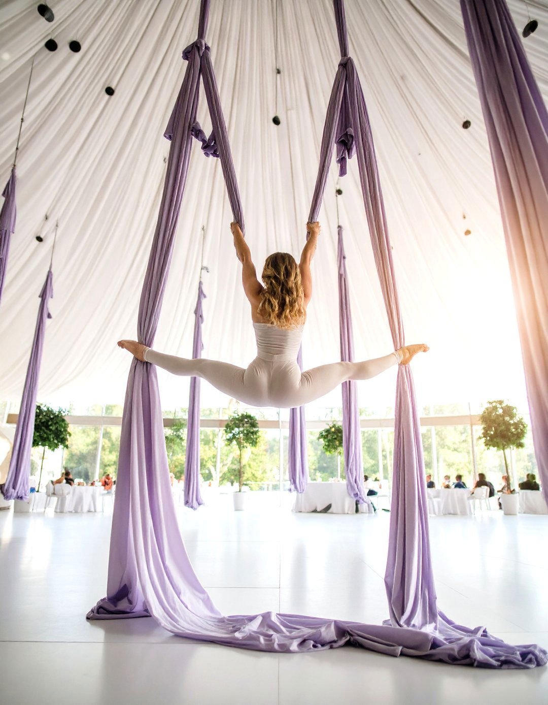 Aerial Wedding Entertainment Performances - 20 Wedding Entertainment Ideas