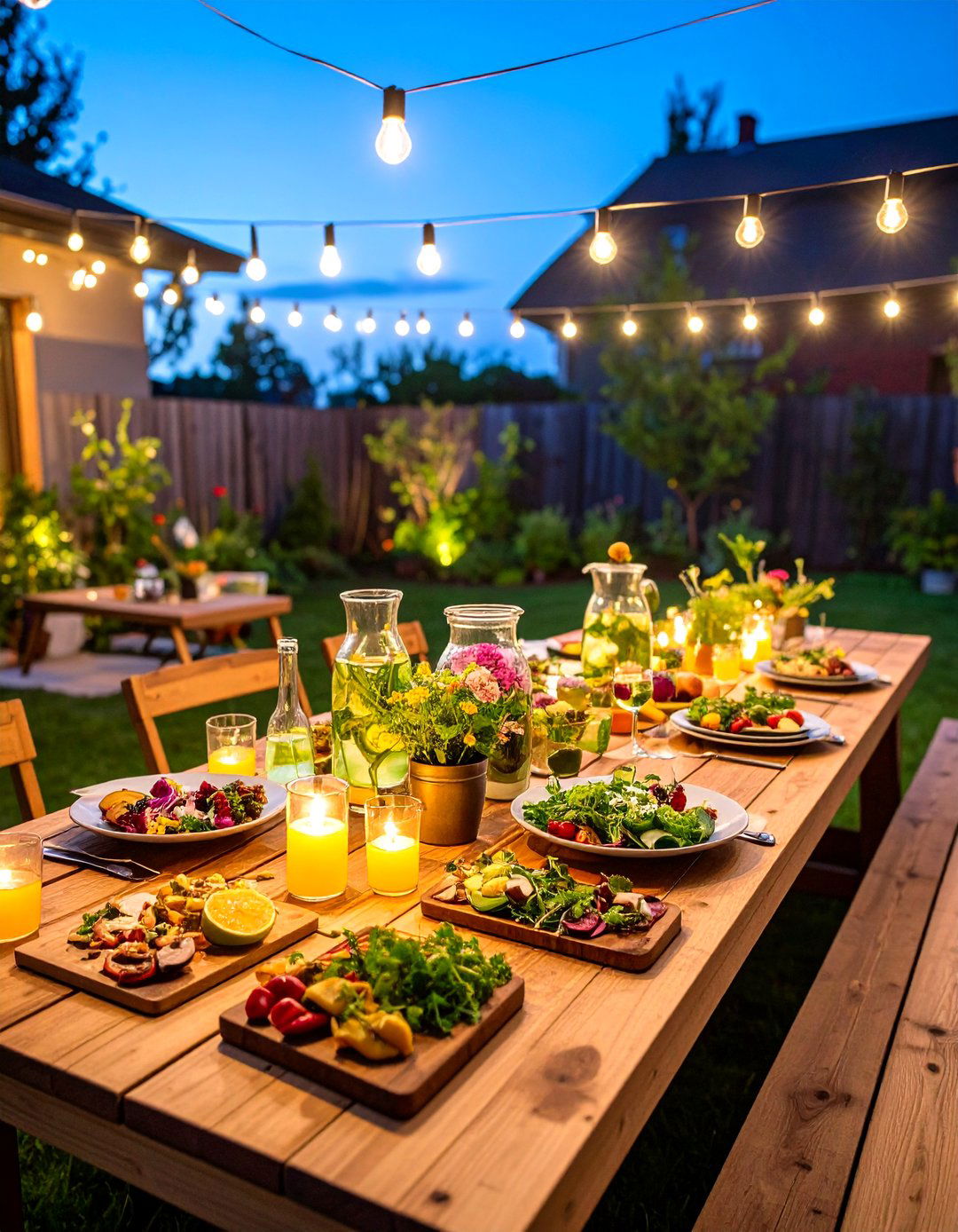 Alfresco Farm to Table Feast - 20 Backyard Entertainment Ideas