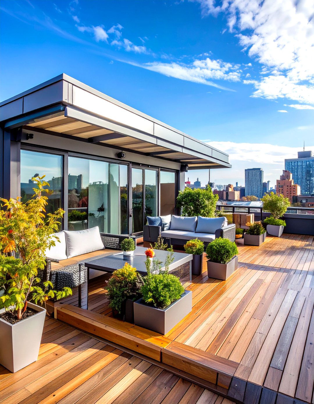 All Season Rooftop Deck - 20 Rooftop Deck Ideas