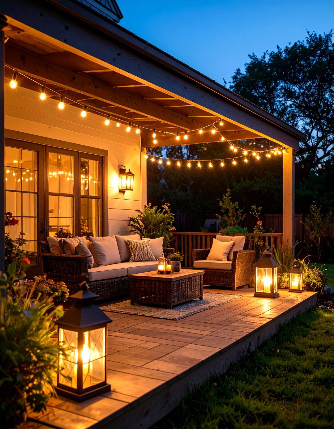 Ambient Lighting - 20 Three Season Porch Ideas