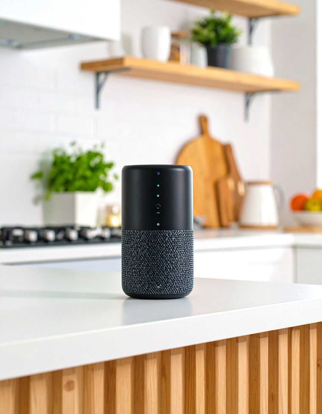 Ambient Sound Devices in the Kitchen - 20 Cozy Kitchen Ideas
