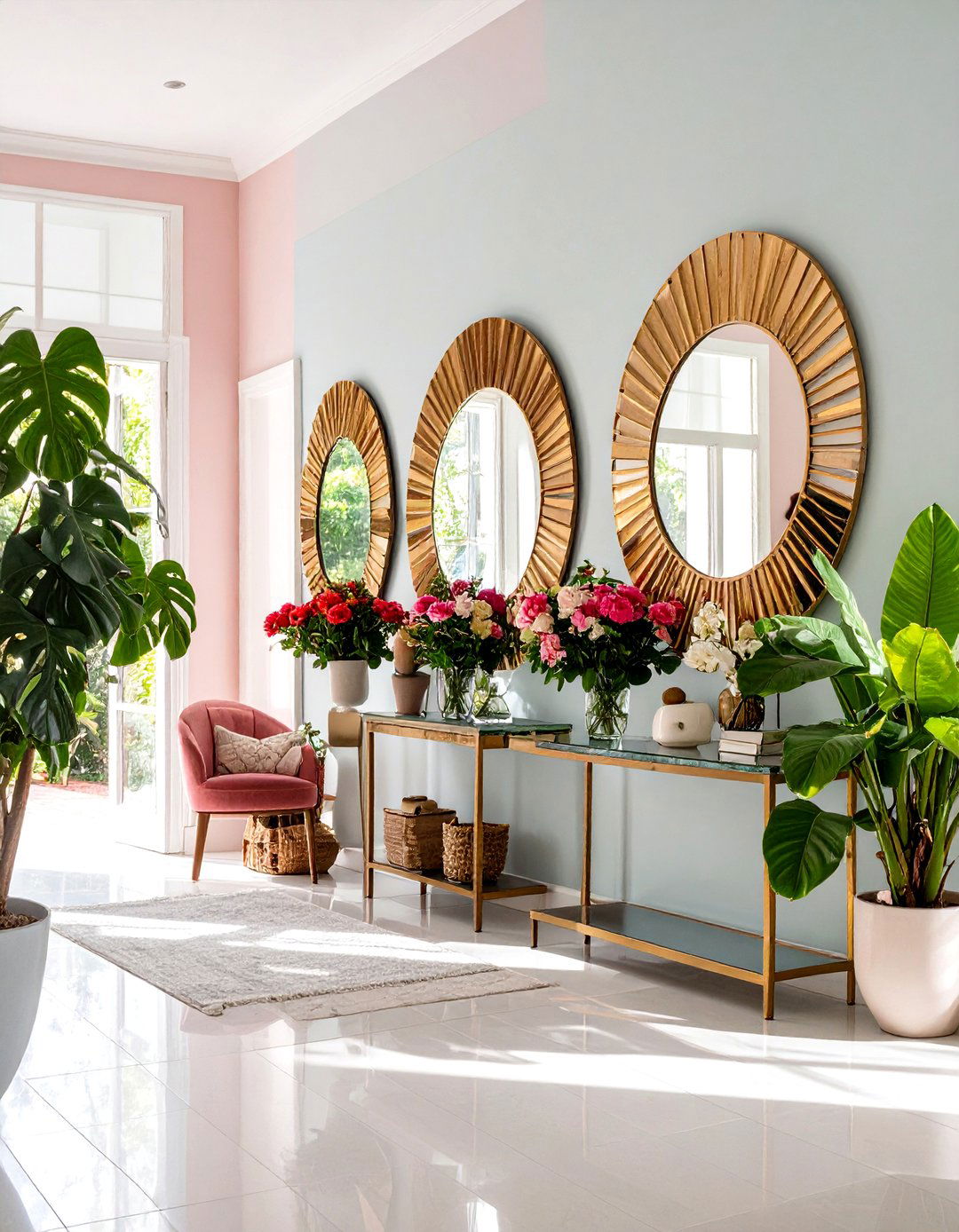 Amplify Light with Mirrors in Home Decor - 20 Home Decor Ideas