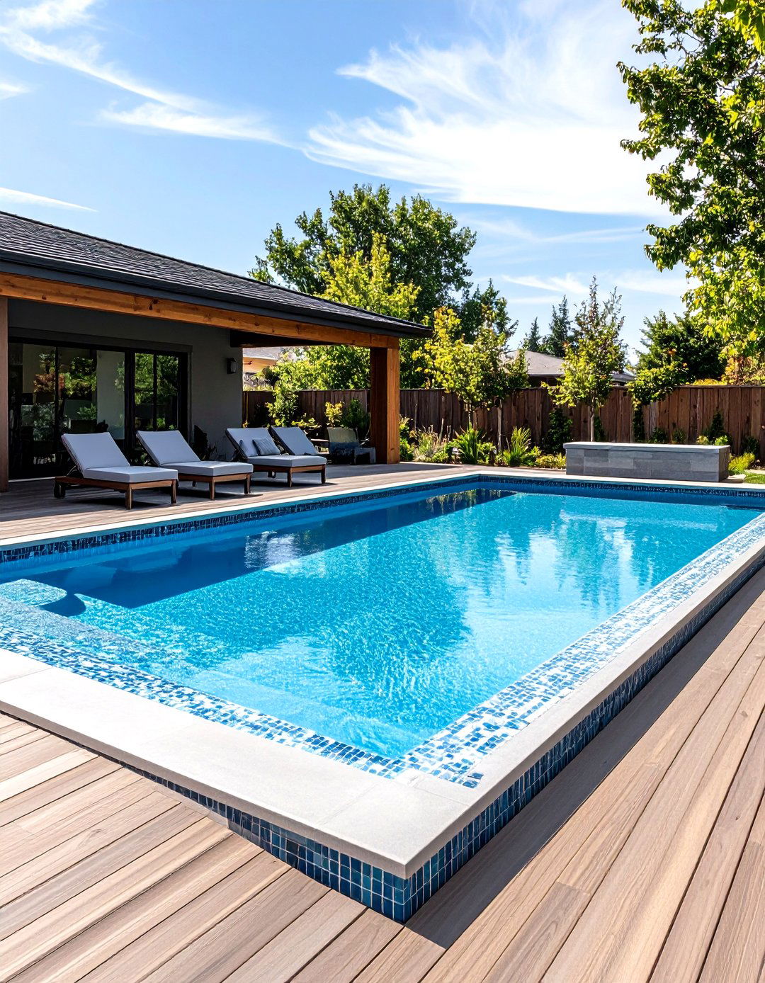 An Elegant Semi Inground Pool - 20 Semi Inground Pool Ideas