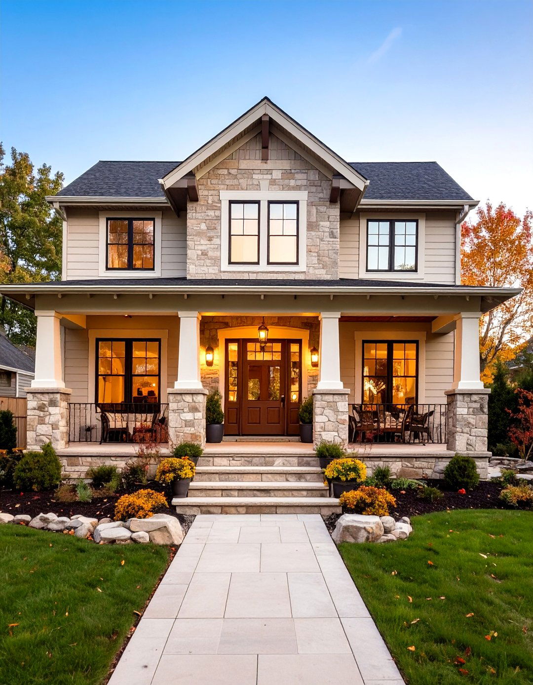 Anew Gray Greige Paint Adds Mid Tone Sophistication - 20 Greige Paint Colors for Exteriors