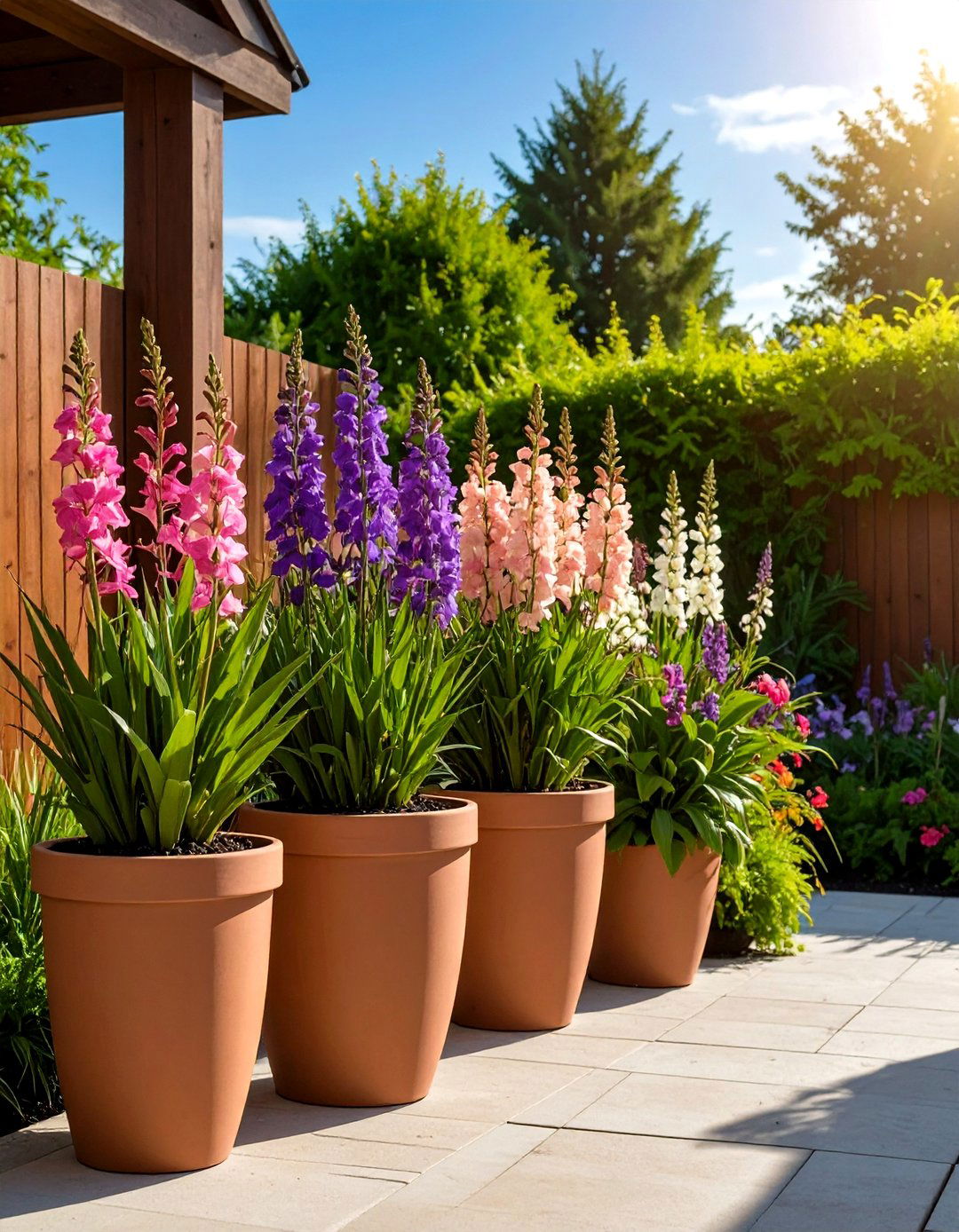 Angelonia Outdoor Plants for Patio Heat Tolerance - 20 Outdoor Plants for Patio