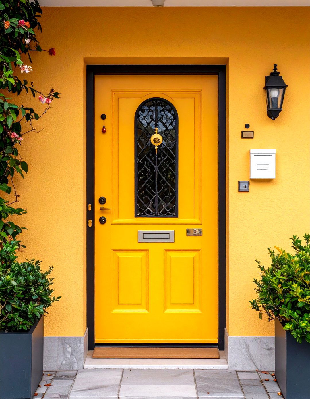 Anti Fishing Letterbox Cages Protect the Slot - 20 Front Door Privacy Ideas