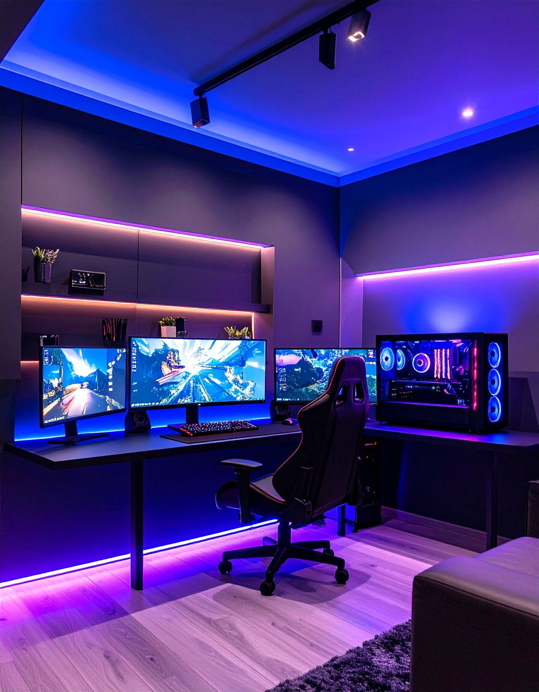 Anti Glare Matte Wall Shade - 20 Game Room Paint Ideas