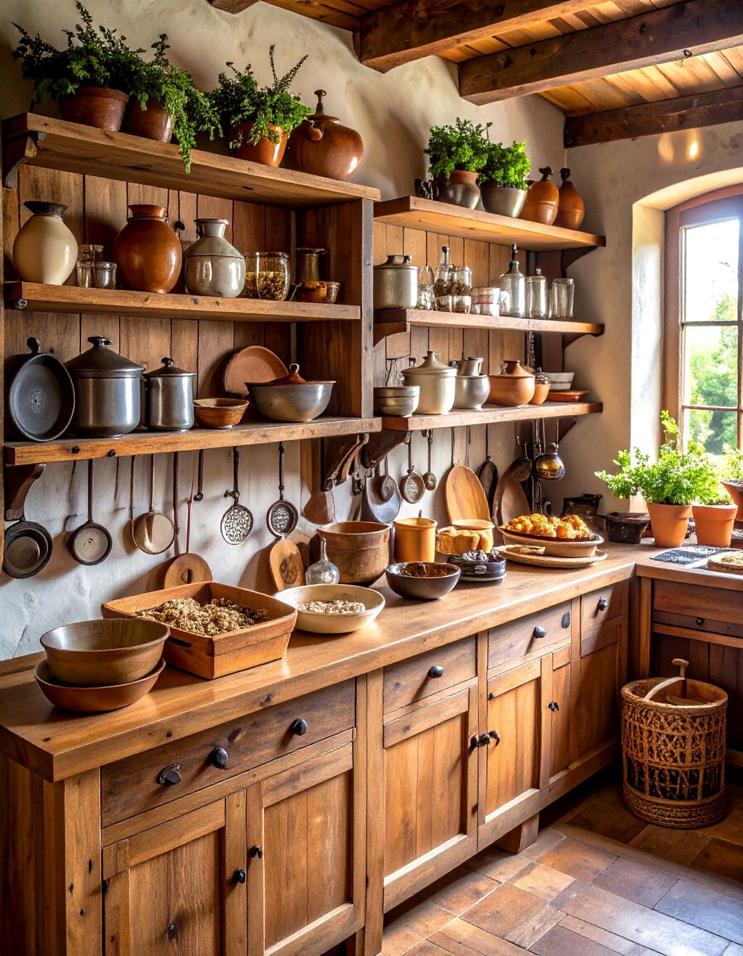 Antique Accessories and Decor - 20 Tudor Kitchen Ideas
