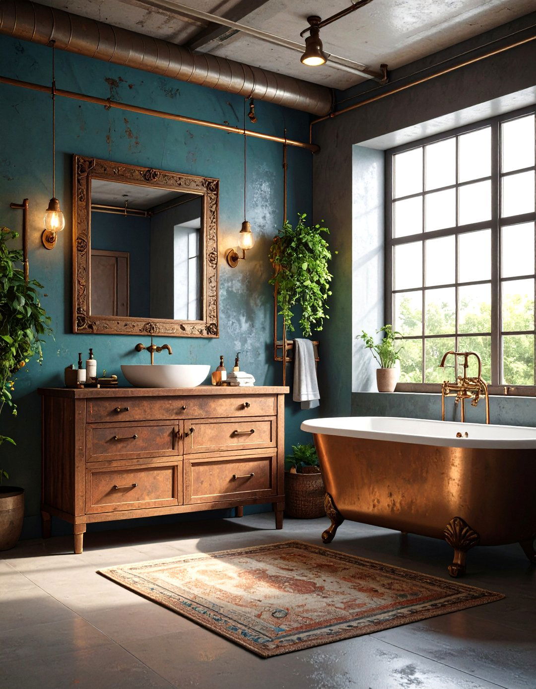 Antique Brass Accents - 20 Steampunk Interior Design Ideas