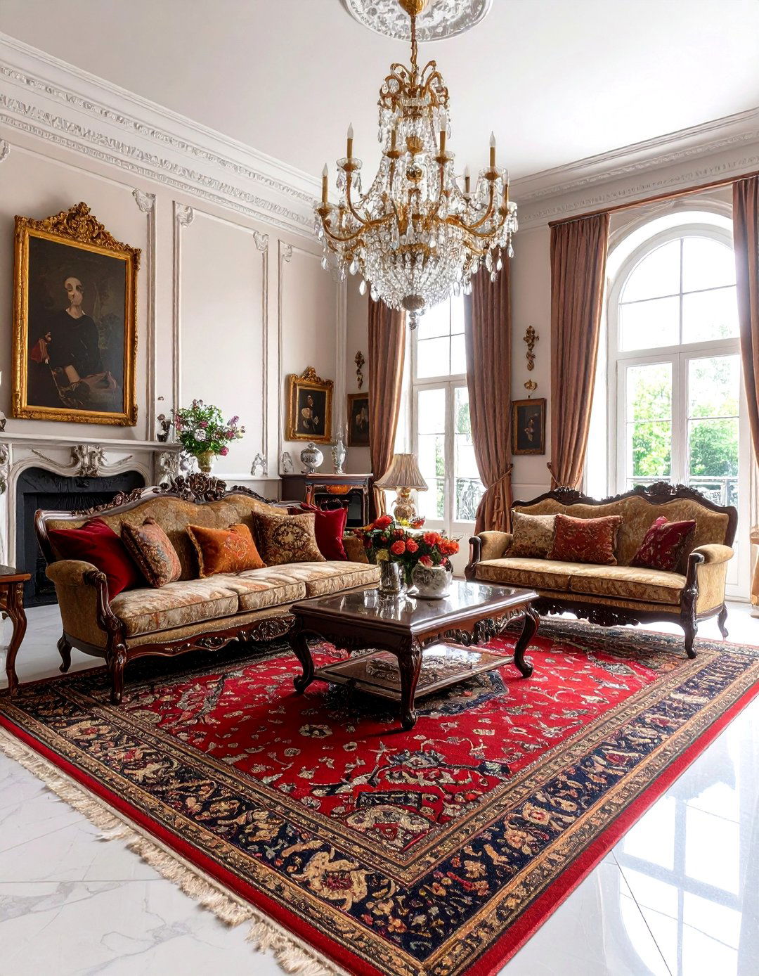 Antique Collectors Maximalist Living Room Design - 20 Maximalist Living Room Design Ideas