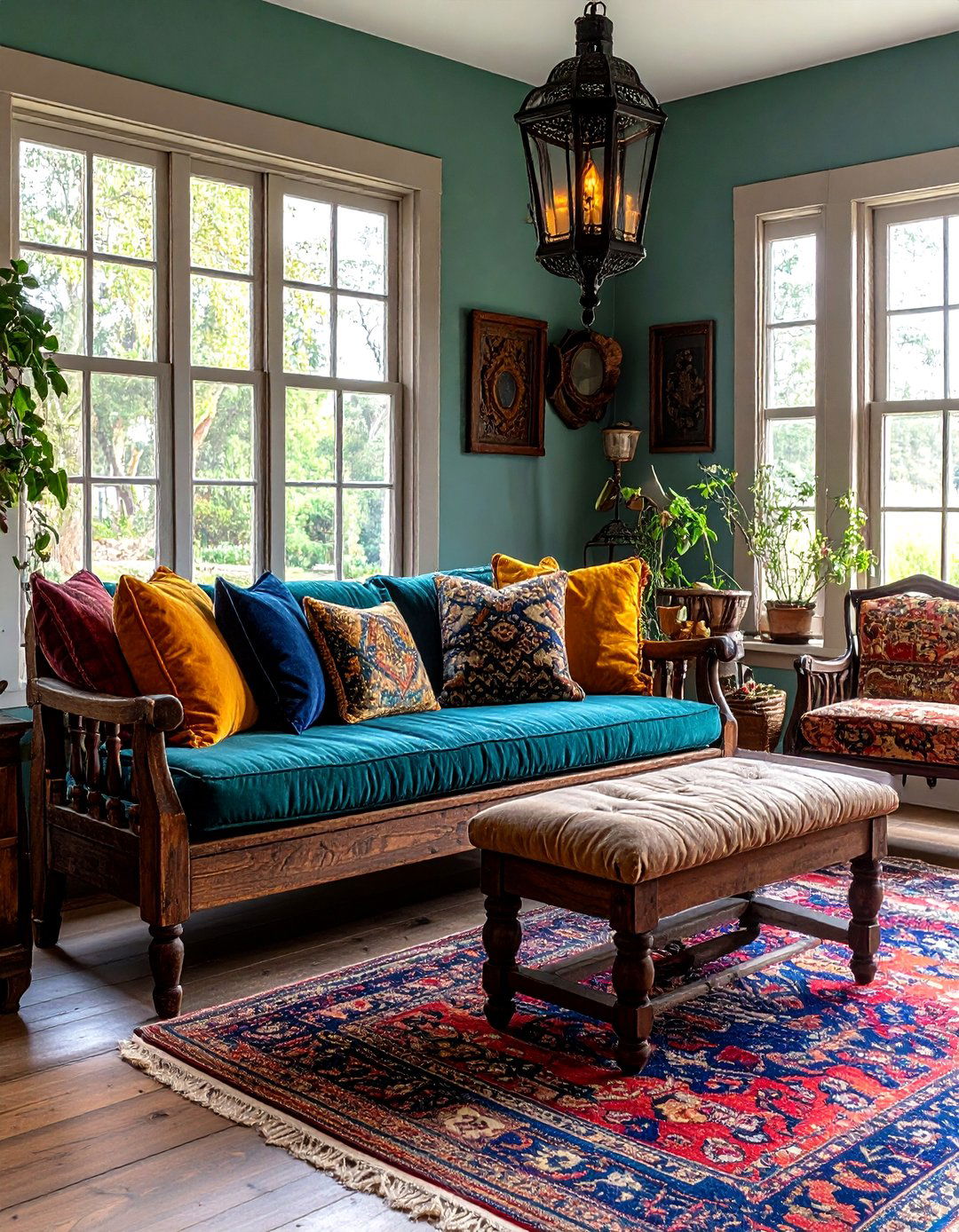 Antique Finds Tell Stories in the Farmhouse Living Room - 20 Farmhouse Living Room Ideas