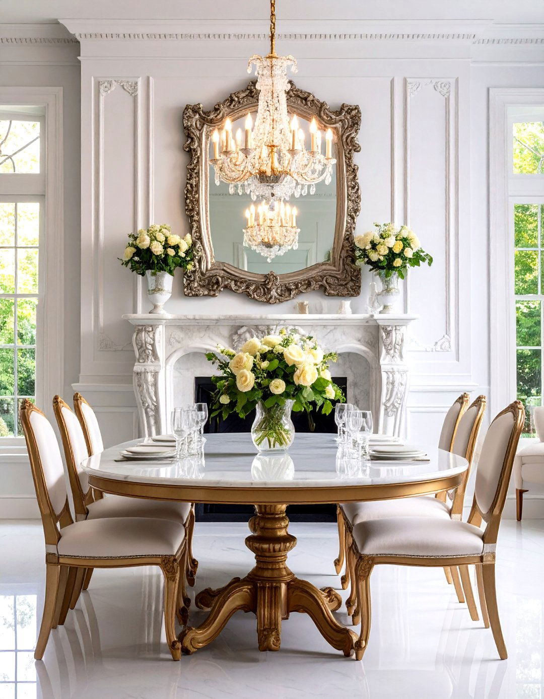 Antique Silver Mirror Over Fireplace - 20 Mirror Over Fireplace Ideas