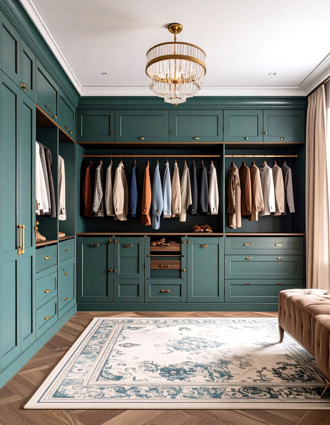 Antique Wardrobe Style Rustic Closet - 20 Rustic Closet Ideas