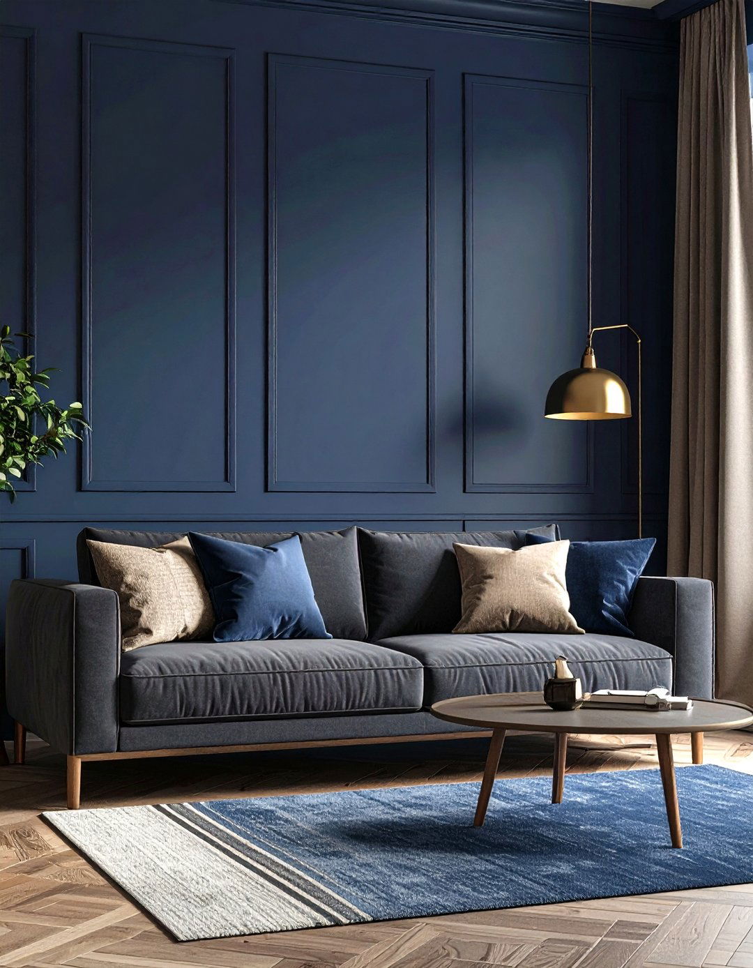 Apply a Moody Dramatic Color Palette - 20 Snug Room Ideas