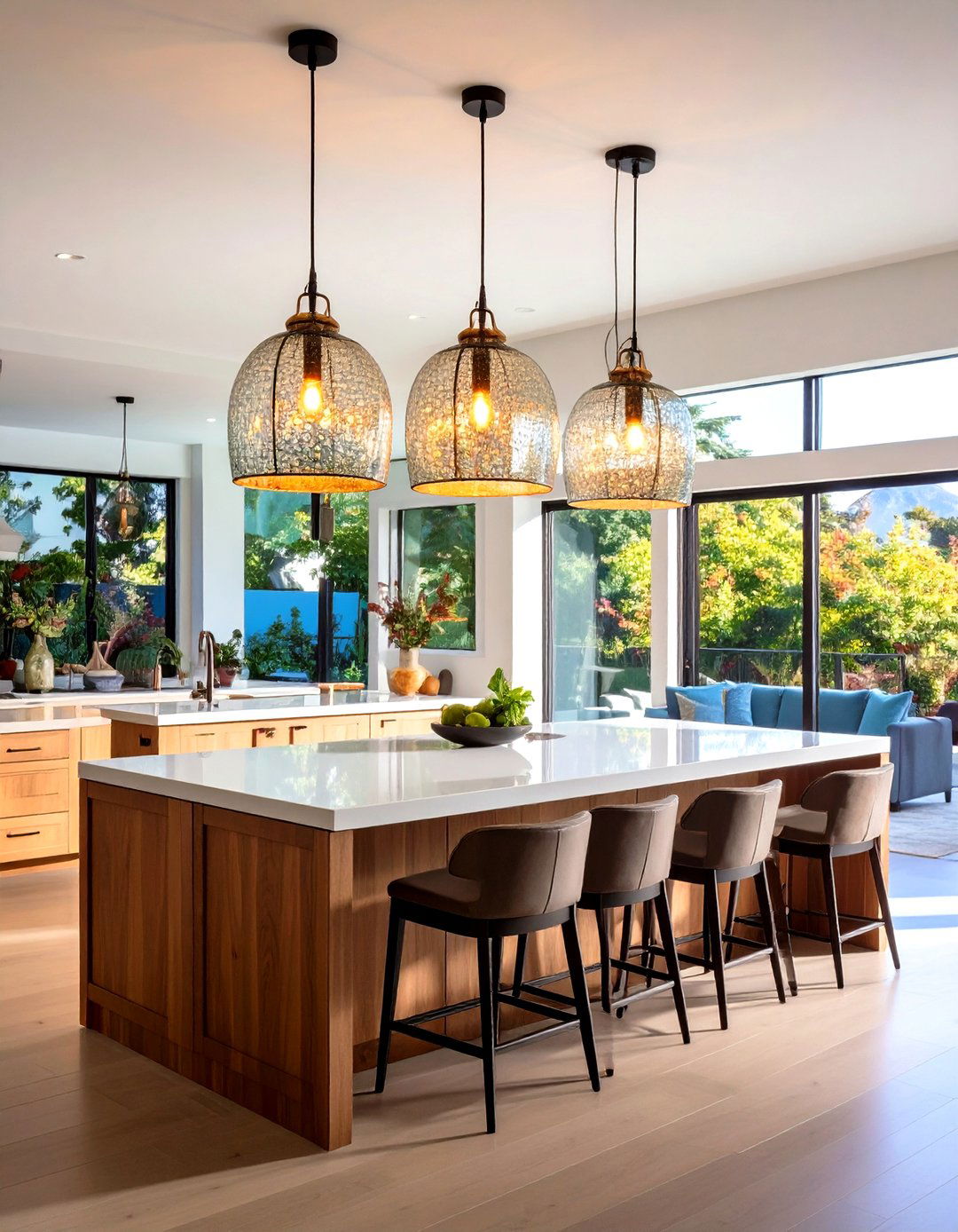 Apron Sink Integrated Farmhouse Kitchen Island Streamlines Prep - 20 Farmhouse Kitchen Island Ideas