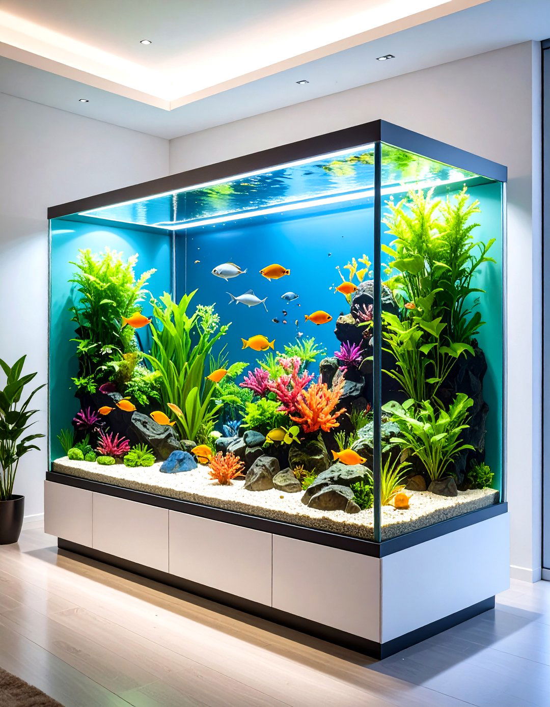 Aquarium or Terrarium Niche - 20 Wall Niche Ideas