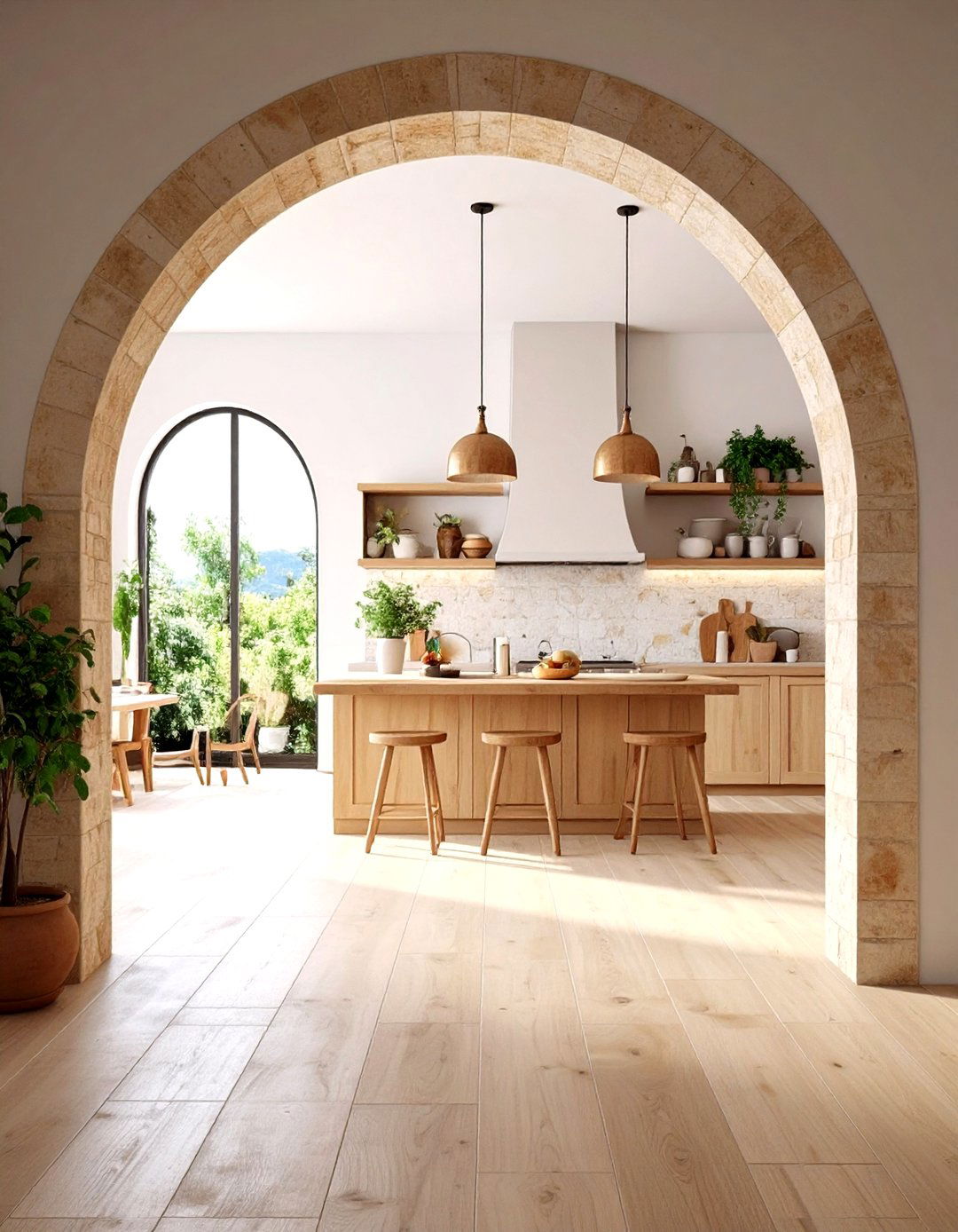 Arched Openings and Doorways - 20 Tuscan Kitchen Design Ideas