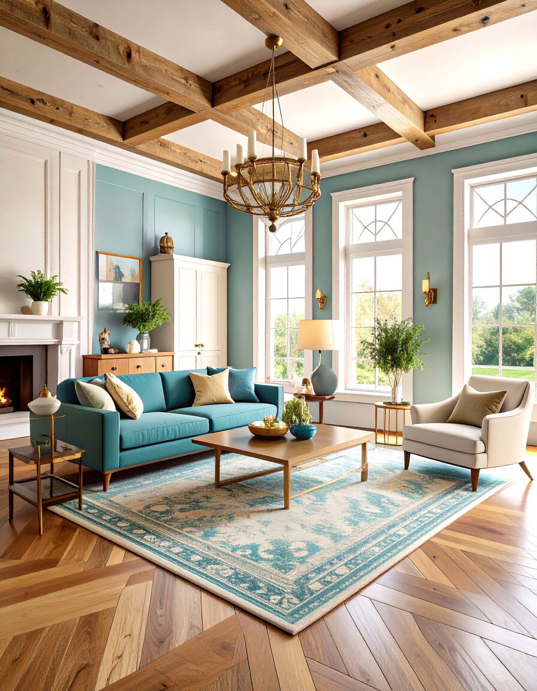 Architectural Detail Joanna Gaines Living Room with Original Elements - 20 Joanna Gaines Living Room Ideas