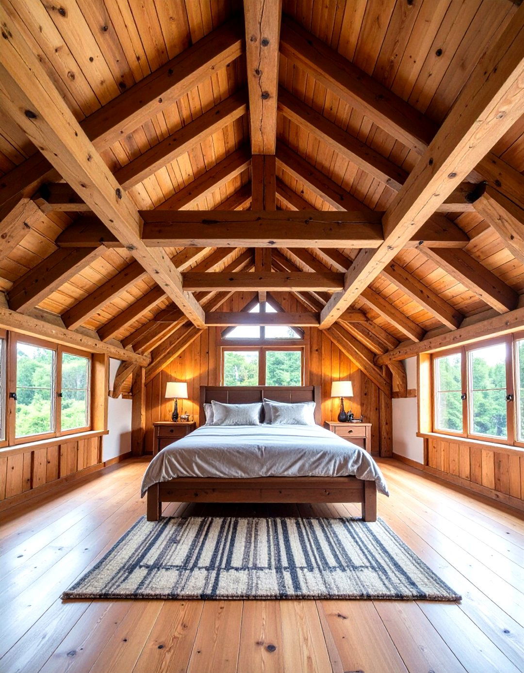 Architectural Elements Beams and Rafters - 20 Viking Bedroom Ideas