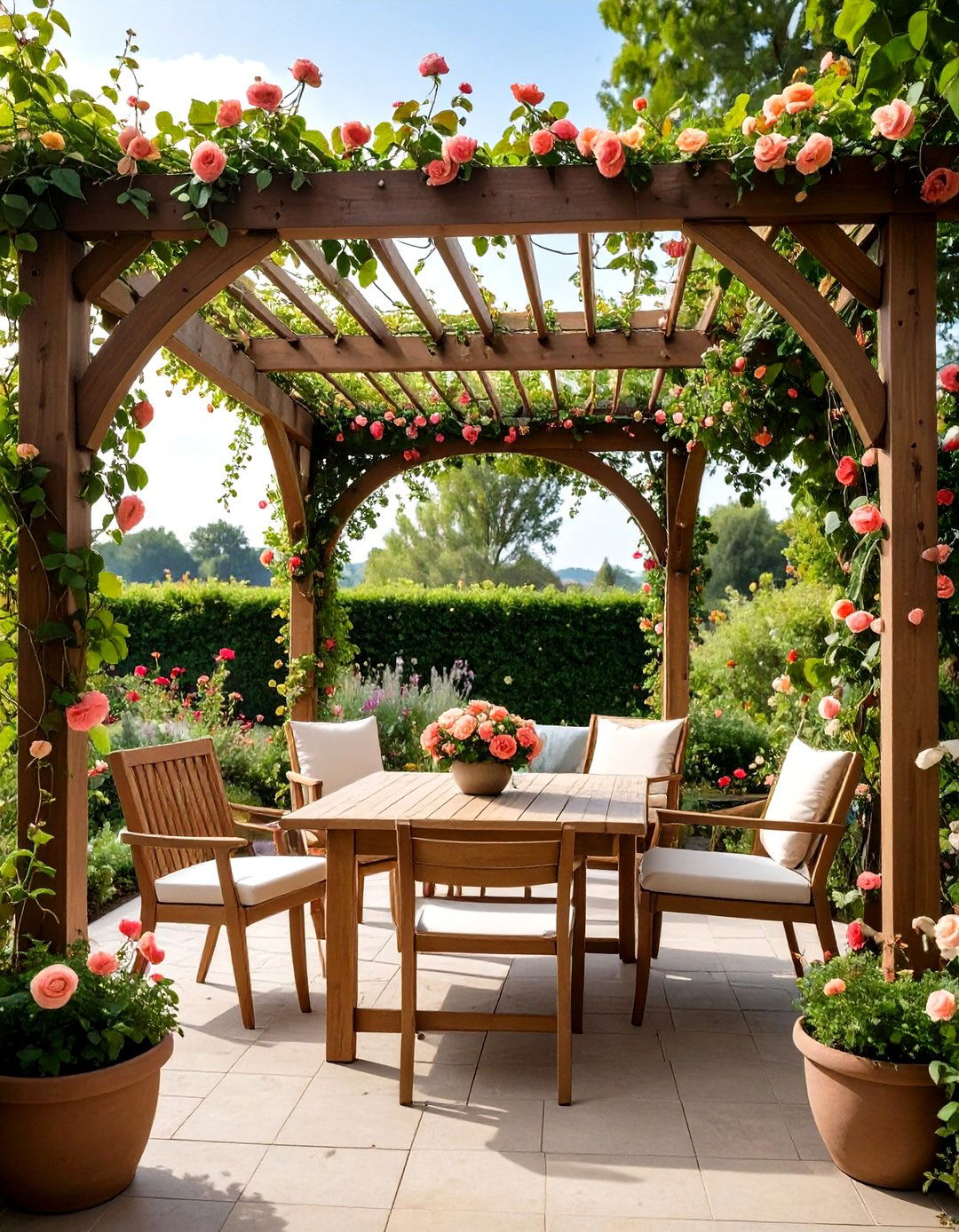 Architectural Trellis and Arbors - 20 Small Walled Garden Ideas
